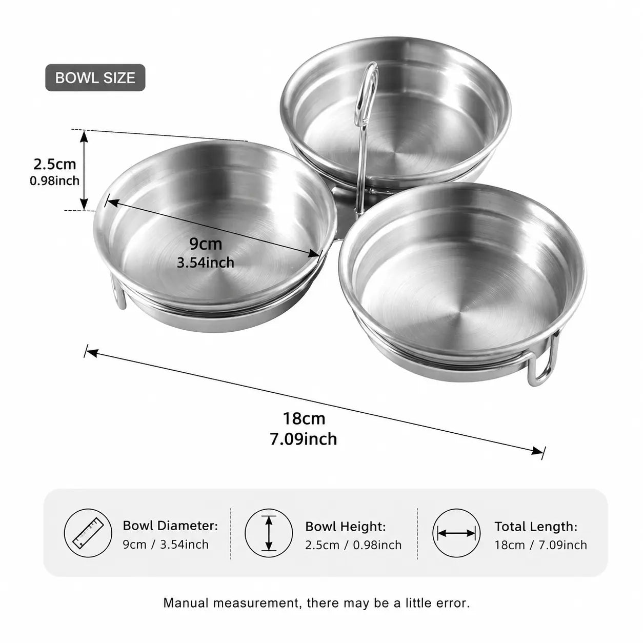 Egg poacher dimensions